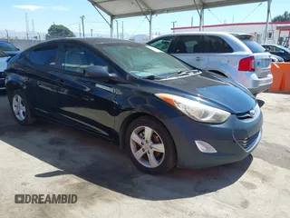 2012 Hyundai Elantra Limited with VIN KMHDH4AE2CU428270, listed as a IAAI auction lot 42700505 with 146,443 mi miles and . Bid and sale history available at DreamBid. Image 1.