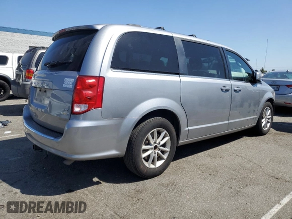 2018 Dodge Grand Caravan SXT z VIN 2C4RDGCG5JR159729, wystawiony jako Copart lot #52648025 z przebiegiem 141 960 mil mil oraz Szkoda całkowita • Salvage title. Historia ofert i sprzedaży dostępna na DreamBid. Obrazek 3.