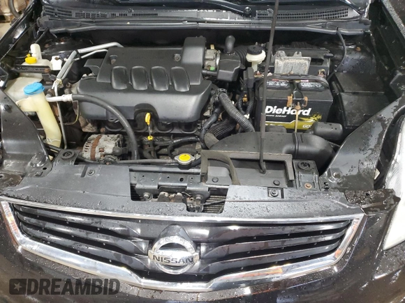 2010 Nissan Sentra S with VIN 3N1AB6AP6AL686842, listed as a Copart auction lot 55884875 with 166,624 mi miles and Salvage title. Bid and sale history available at DreamBid. Image 11.