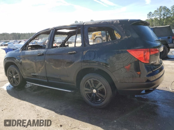 2016 Honda Pilot EX-L with VIN 5FNYF6H51GB016756, listed as a Copart auction lot 47367475 with 0 mi miles and Salvage Title. Bid and sale history available at carsss.com. Image 2.