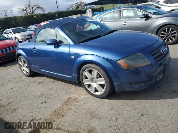 2003 Audi TT with VIN TRUTC28N831009114, listed as a Copart auction lot 46265735 with 109,686 mi miles and Clean Title. Bid and sale history available at carsss.com. Image 4.