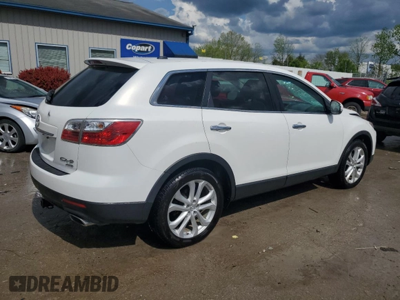 2012 Mazda CX-9 Grand Touring z VIN JM3TB3DA9C0368376, wystawiony jako Copart lot #53994825 z przebiegiem 189 756 mil mil oraz Szkoda całkowita • Salvage title. Historia ofert i sprzedaży dostępna na DreamBid. Obrazek 3.