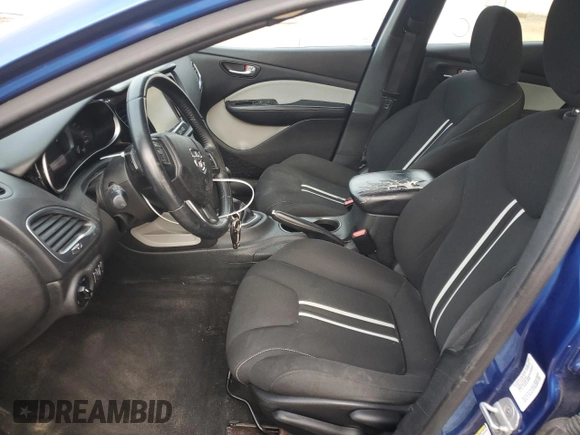 2013 Dodge Dart Rallye with VIN 1C3CDFBH9DD147265, listed as a Copart auction lot 45972805 with 144,995 mi miles and Salvage Title. Bid and sale history available at carsss.com. Image 7.