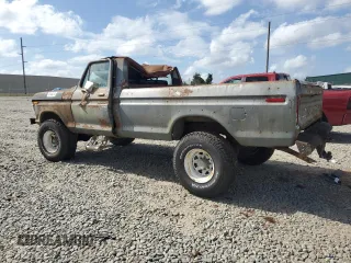 1979 Ford F-150 с VIN F26SUFC4918, выставлен на аукционе Copart как лот 76140314 с пробегом 84 607 миль миль и Списание • Salvage title. История ставок и продаж доступна на DreamBid. Изображение 2.
