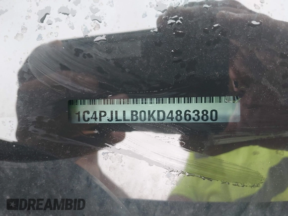 2019 Jeep Cherokee Latitude Plus с VIN 1C4PJLLB0KD486380, выставлен на аукционе IAAI как лот 42206108 с пробегом 116 322 миль миль и . История ставок и продаж доступна на DreamBid. Изображение 9.