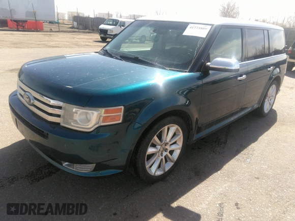 2011 Ford Flex Limited w/Ecoboost with VIN 2FMHK6DT0BBD12160, listed as a IAAI auction lot 41773809 with 189,282 mi miles. Bid and sale history available at carsss.com. Image 2.