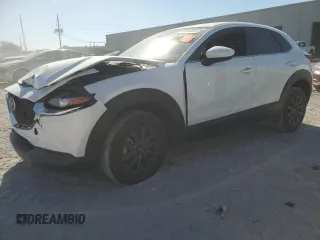 2024 Mazda CX-30 S with VIN 3MVDMBAM2RM639704, listed as a Copart auction lot 50648555 with 18,252 mi miles and Salvage title. Bid and sale history available at DreamBid. Image 1.