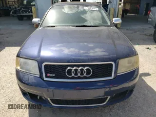 2003 Audi RS 6 with VIN WUAPV54B63N905412, listed as a Copart auction lot 76925444 with Not Provided miles and Salvage Title. Bid and sale history available at carsss.com. Image 5.