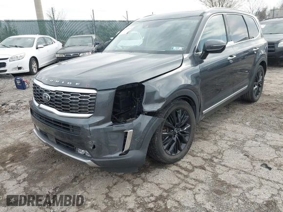 2020 Kia Telluride SX with VIN 5XYP5DHC8LG025376, listed as a IAAI auction lot 41832635 with 40,991 mi miles and . Bid and sale history available at DreamBid. Image 6.