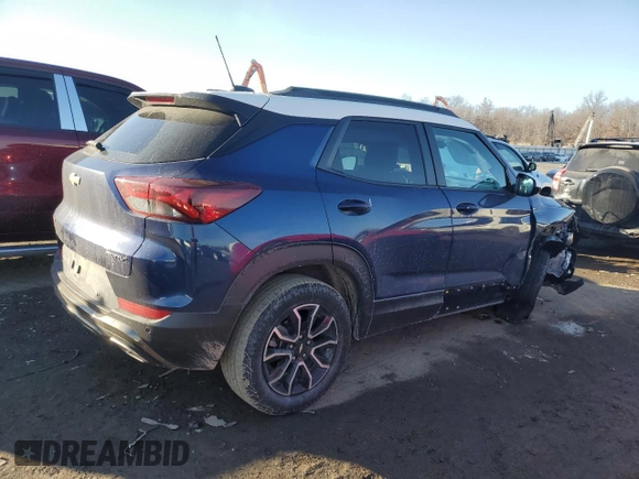 2023 Chevrolet TrailBlazer ACTIV with VIN KL79MSSL0PB085495, listed as a Copart auction lot 86091804 with 16,185 mi miles and Salvage Title. Bid and sale history available at DreamBid. Image 3.