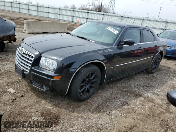 2008 Chrysler 300 Touring with VIN 2C3LA53GX8H135725, listed as a Copart auction lot 51121285 with 79,492 mi miles and Salvage Title. Bid and sale history available at carsss.com. Image 1.