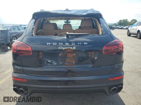 2017 Porsche Cayenne S E-Hybrid with VIN WP1AE2A27HLA70895, listed as a Copart auction lot 62656685 with 93,708 mi miles and Salvage title. Bid and sale history available at DreamBid. Image 6.