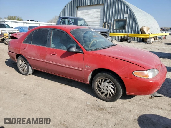 1997 Ford Escort LX with VIN 1FALP13PXVW334392, listed as a Copart auction lot 50625055 with 223,140 mi miles and Salvage title. Bid and sale history available at DreamBid. Image 4.