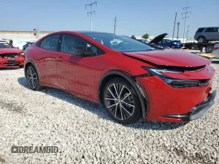 2024 Toyota Prius LE with VIN JTDADABU2R3008353, listed as a Copart auction lot 63567035 with 1,664 mi miles and Salvage title. Bid and sale history available at DreamBid. Image 4.