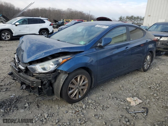 2014 Hyundai Elantra SE with VIN KMHDH4AE7EU117663, listed as a Copart auction lot 87698415 with 240,791 mi miles and Salvage Title. Bid and sale history available at carsss.com. Image 1.