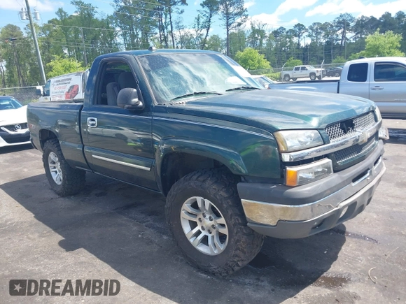 2004 Chevrolet Silverado 1500 Z71 with VIN 1GCEK14T04Z325260, listed as a IAAI auction lot 42040136 with 129,346 mi miles. Bid and sale history available at carsss.com. Image 1.