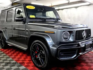 2023 Mercedes-Benz G with VIN W1NYC7HJ1PX480186, listed as a Copart auction lot 87534005 with 6,550 mi miles and Clean Title. Bid and sale history available at carsss.com. Image 1.