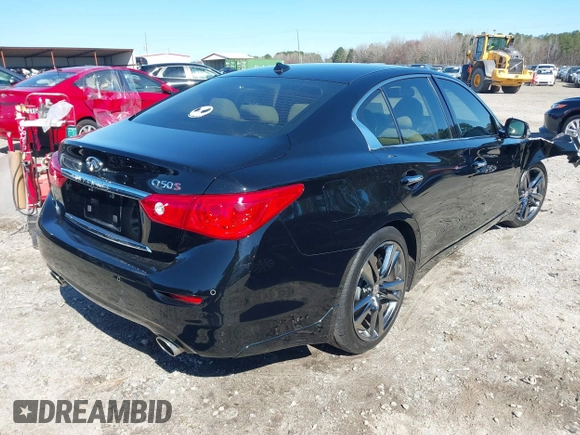 2014 Infiniti Q50 Premium z VIN JN1BV7AP4EM680924, wystawiony jako IAAI lot #41820183 z przebiegiem 125 455 mil mil oraz . Historia ofert i sprzedaży dostępna na DreamBid. Obrazek 4.