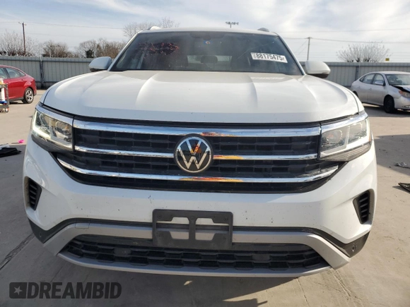 2022 Volkswagen Atlas SE с VIN 1V2WE2CA5NC203529, выставлен на аукционе Copart как лот 88175475 с пробегом 76 617 миль миль и Списание • Salvage title. История ставок и продаж доступна на DreamBid. Изображение 5.