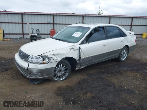 2000 Toyota Avalon XL z VIN 4T1BF28B9YU040456, wystawiony jako IAAI lot #42310333 z przebiegiem 201 596 mil mil oraz . Historia ofert i sprzedaży dostępna na DreamBid. Obrazek 2.