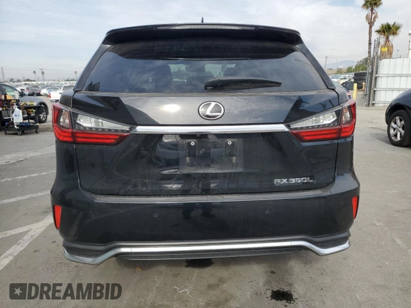 2022 Lexus RX with VIN JTJHZKEA3N2025909, listed as a Copart auction lot 43642535 with 30,563 mi miles and Salvage Title. Bid and sale history available at carsss.com. Image 6.