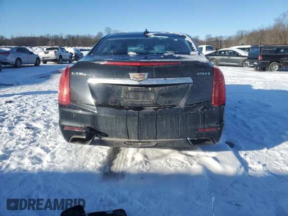 2016 Cadillac CTS AWD with VIN 1G6AW5SXXG0107872, listed as a Copart auction lot 87631955 with 51,624 mi miles and Salvage title. Bid and sale history available at DreamBid. Image 6.