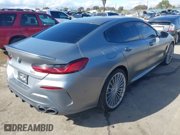 2023 BMW 8 Series with VIN WBAGX0C10PCM53569, listed as a IAAI auction lot 41539150 with Not provided miles and . Bid and sale history available at DreamBid. Image 4.