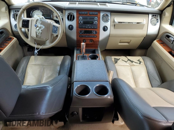 2007 Ford Expedition Max Eddie Bauer with VIN 1FMFK18597LA44478, listed as a Copart auction lot 51779085 with 152,885 mi miles and Salvage Title. Bid and sale history available at DreamBid. Image 8.