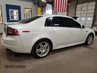 2008 Acura TL with VIN 19UUA66278A047513, listed as a Copart auction lot 52823445 with 240,533 mi miles and Salvage Title. Bid and sale history available at carsss.com. Image 3.