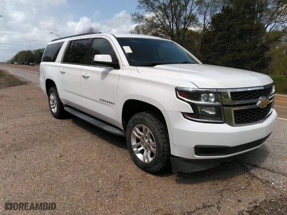 2015 Chevrolet Suburban LT with VIN 1GNSCJKC6FR229260, listed as a IAAI auction lot 41974363 with 251,395 mi miles. Bid and sale history available at carsss.com. Image 1.