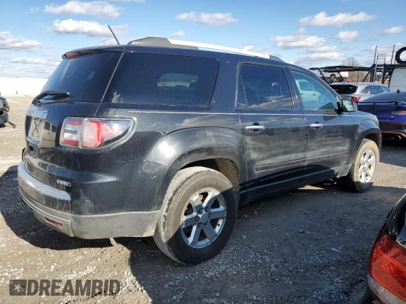 2014 GMC Acadia SLE with VIN 1GKKVPKD9EJ353958, listed as a Copart auction lot 47628785 with 180,220 mi miles and Salvage Title. Bid and sale history available at carsss.com. Image 3.