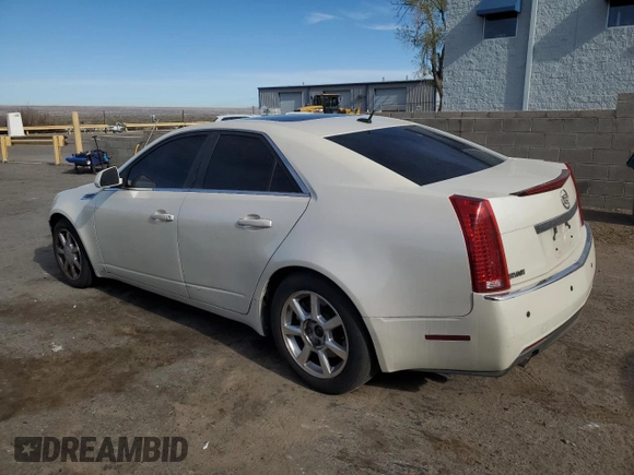 2008 Cadillac CTS RWD w/1SA with VIN 1G6DJ577780134128, listed as a Copart auction lot 50034635 with 214,660 mi miles and Salvage Title. Bid and sale history available at carsss.com. Image 2.