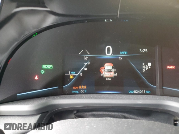 2023 Toyota Mirai XLE with VIN JTDAAAAA2PA008555, listed as a Copart auction lot 49183535 with 24,013 mi miles and Salvage Title. Bid and sale history available at carsss.com. Image 9.