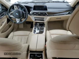2020 BMW 7 Series 750i xDrive with VIN WBA7U2C05LGJ59504, listed as a Copart auction lot 42771535 with 20,496 mi miles and Salvage Title. Bid and sale history available at carsss.com. Image 8.