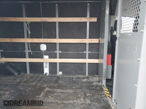 2021 Ford Transit Cargo with VIN 1FTBR1X8XMKA57008, listed as a Copart auction lot 57188105 with 61,993 mi miles and Clean title. Bid and sale history available at DreamBid. Image 11.