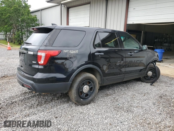 2017 Ford Police Interceptor Utility z VIN 1FM5K8AR8HGB54305, wystawiony jako Copart lot #54392105 z przebiegiem 172 978 mil mil oraz Szkoda całkowita • Salvage title. Historia ofert i sprzedaży dostępna na DreamBid. Obrazek 3.