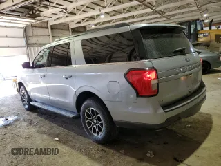 2024 Ford Expedition Max XLT с VIN 1FMJK1H8XREA60409, выставлен на аукционе Copart как лот 46450455 с пробегом 23 351 миль миль и Чистый • Clean title. История ставок и продаж доступна на DreamBid. Изображение 2.