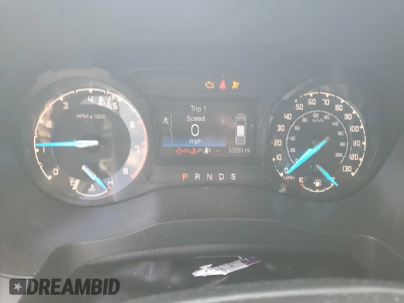 2022 Ford Ranger XL with VIN 1FTER4EHXNLD46693, listed as a Copart auction lot 58147745 with 55,681 mi miles and Salvage title. Bid and sale history available at DreamBid. Image 9.