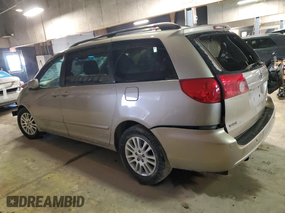 2009 Toyota Sienna XLE with VIN 5TDZK22C19S236333, listed as a Copart auction lot 46102125 with 177,302 mi miles and Non repairable. Bid and sale history available at DreamBid. Image 2.