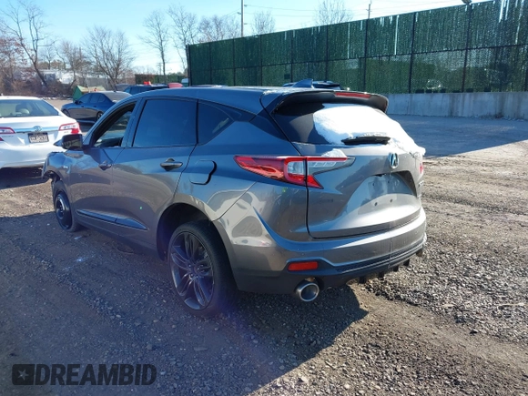 2022 Acura RDX w/A-Spec Package with VIN 5J8TC2H65NL008336, listed as a IAAI auction lot 40936324 with 28,248 mi miles. Bid and sale history available at carsss.com. Image 3.