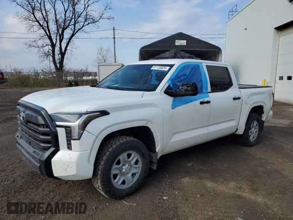2023 Toyota Tundra SR with VIN 5TFKB5DB6PX076271, listed as a Copart auction lot 81135824 with 39,790 mi miles and Clean title. Bid and sale history available at DreamBid. Image 1.