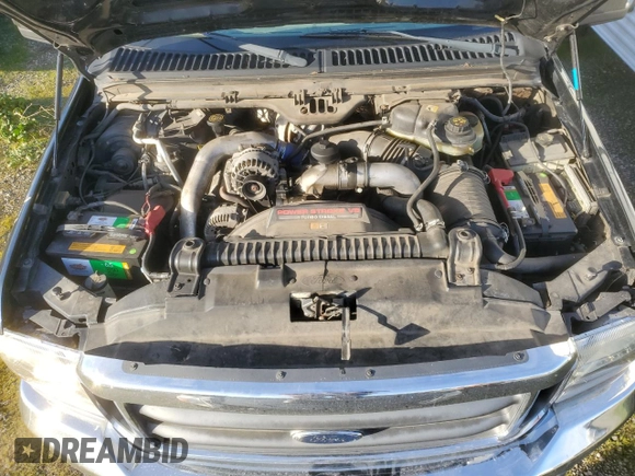 2003 Ford F-350 XL with VIN 1FTWW33P63EB35350, listed as a Copart auction lot 44865495 with 169,124 mi miles and Salvage Title. Bid and sale history available at DreamBid. Image 12.