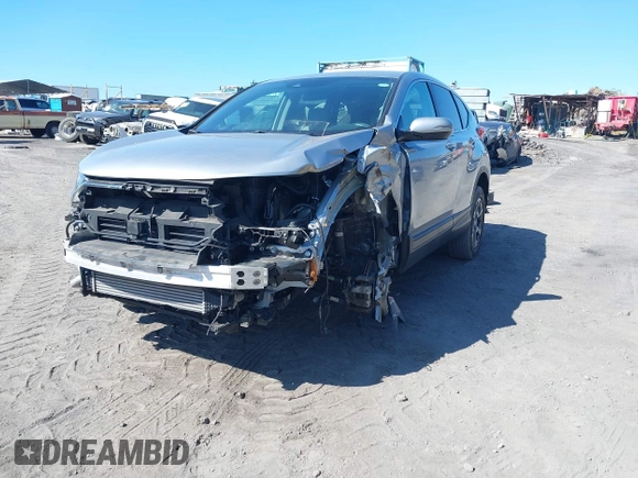2019 Honda CR-V EX with VIN 5J6RW1H5XKA003863, listed as a IAAI auction lot 41424720 with 1 mi miles. Bid and sale history available at carsss.com. Image 2.
