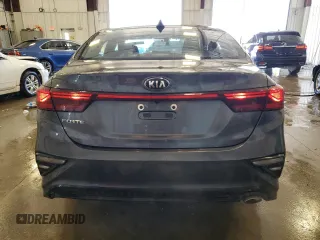 2021 Kia Forte LXS with VIN 3KPF24ADXME288622, listed as a Copart auction lot 46652045 with 12,392 mi miles and Salvage Title. Bid and sale history available at carsss.com. Image 6.