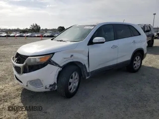 2011 Kia Sorento LX with VIN 5XYKT3A15BG071300, listed as a Copart auction lot 52414325 with 142,458 mi miles and Salvage Title. Bid and sale history available at carsss.com. Image 1.