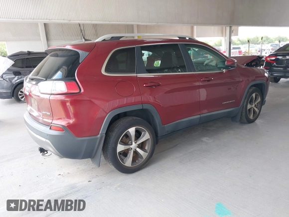 2019 Jeep Cherokee Limited с VIN 1C4PJLDX5KD406663, выставлен на аукционе IAAI как лот 42654588 с пробегом 55 635 миль миль и . История ставок и продаж доступна на DreamBid. Изображение 4.