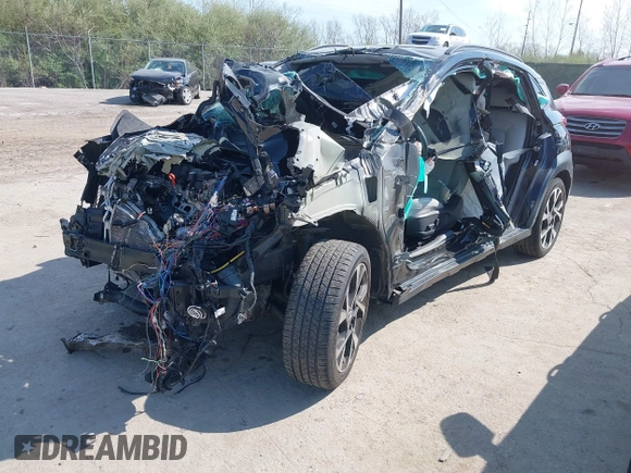 2022 Hyundai Kona Limited with VIN KM8K5CA39NU787983, listed as a IAAI auction lot 42094237 with Not Provided miles. Bid and sale history available at carsss.com. Image 17.