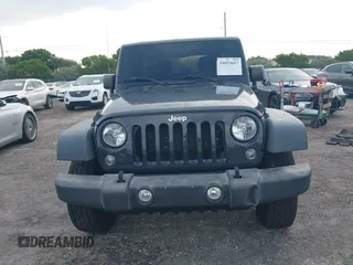 2018 Jeep Wrangler JK Unlimited Sport with VIN 1C4BJWDG5JL858936, listed as a IAAI auction lot 39953617 with 75,865 mi miles. Bid and sale history available at carsss.com. Image 12.