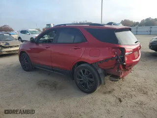 2023 Chevrolet Equinox RS with VIN 3GNAXMEG8PL249230, listed as a Copart auction lot 84646094 with 37,579 mi miles and Salvage Title. Bid and sale history available at carsss.com. Image 2.