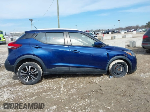 2019 Nissan Kicks S with VIN 3N1CP5CU9KL537043, listed as a IAAI auction lot 41766823 with Not Provided miles. Bid and sale history available at carsss.com. Image 14.